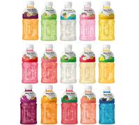 Mogu Mogu Fruit Juice Drink with Nata De Coco Gotta Chew 320ml (12 Bottles Random 6 Flavours) HALAL