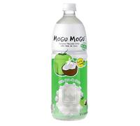 Mogu Mogu Fruit Juice Drinks with Nata De Coco 1L Bottle HALAL - Coconut Flavour Drink