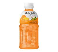 Mogu Mogu Fruit Juice with Nata De Coco, 10.82 Fl Oz (Orange, Pack of 12)