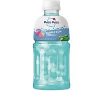 Mogu Mogu Nata De Coco Bubble Gum Flavored Drink | 320ml | Mogu Mogu Flavored Drinks | Nata De Coco | Jelly Texture | Refreshing Taste | Pack of 3 | Bubble Gum | Bottled Drink