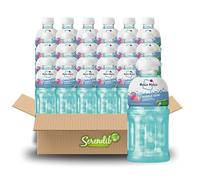 Mogu Mogu Nata De Coco Drink Jelly Texture Fun Refreshment 320ml (Pack of 24, Bubble Gum Flavoured)