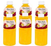 Mogu Mogu Passionfruit Drink with Nata de Coco, 320ml, Pack of 24