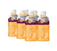 Mogu Mogu Passionfruit Flavoured Drink with NATA do Coco - 6 x 320ml