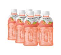 Mogu Mogu Peach Drink Multipack, 6 x 320 ml BBE 31/08/2024