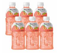 Mogu Mogu Peach Drink with Nata De Coco 6 x 320ml