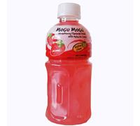 Mogu Mogu Strawberry Flavoured Drink with NATA de Coco - 24 x 320ml