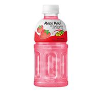 Mogu Mogu Strawberry Nata De Coco Juice (6 bottles)