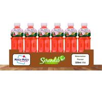 Mogu Mogu Watermelon Drink with NATA de Coco (Gotta Chew) 320ml (6 Bottles)