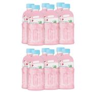 MOGU MOGU ZERO SUGAR Strawberry and Cream flavoured drink with nata de coco by SERENDIB (12 pack)