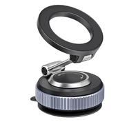 MOGU Vacuum Magnetic Mobile Phone Holder Car Suction Cup Mobile Phone Holder Car Rotatable Foldable Portable Magnetic Mobile Phone Holder Car Magnet for All Mobile Phones
