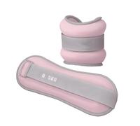 Moguxb Wrist & Ankle Weights 2Pcs Arm Hand Leg Sandbags 2 * 0.5Kg Pink Strength Training Wrist & Ankle Weights for Men Women Fitness Jogging Aerobics