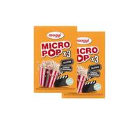 Mogyi Micro Pop Cheese Flavoured Microwave Popcorn 3x100g/box, Pack of 2