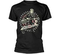 mohai Men's Brian Setzer Genuine Rockabilly T Shirt Black 3XL