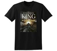 mohai Men's The Dark Tower T Shirt Stephen King Book Novel Black M