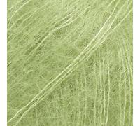 Mohair and Silk Yarn Drops Kid-Silk, 0 or Lace, 2 Ply, 0.9 oz 230 Yards per Ball (18 Apple Green)