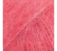 Mohair and Silk Yarn Drops Kid-Silk, 0 or Lace, 2 Ply, 0.9 oz 230 Yards per Ball (32 Raspberry)