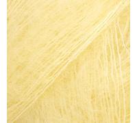 Mohair and Silk Yarn Drops Kid-Silk, 0 or Lace, 2 Ply, 0.9 oz 230 Yards per Ball (52 Lemonade)