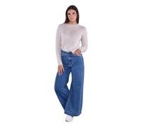 Mohair blend crew neck Jumper- female- Max Mara Studio- Round-neck Knitwear- Beige- S- Knitwear S