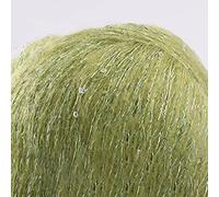 Mohair Yarn Blended with Metallic Thread and Sequin for Knitting DIY Cardigan Scarf Shawl Blanket(23)