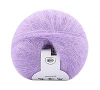 Mohair Yarn, Soft Angora Mohair Knitting Wool Yarn, Long Mohair Pashm Knit DIY Shawl Scarf Crochet Thread, 28g/Roll, for Crafting and Home Decor