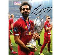 Mohamed Mo Salah - Liverpool Autograph Signed A4 Photo Print
