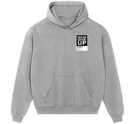Mohamed Salah Never Give Up Shirt Frame Men's Hoodie - Gray / S
