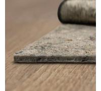 Mohawk Home Dual Surface Felt and Latex Non Slip Rug Pad, 1/4" Thick, 7'8"x10'4", Brown