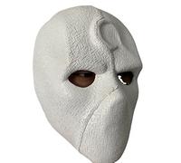 MOHDHAF -Hworks Moon Knight Headwear Latex Full Face Mask Cosplay Costume Props for Halloween Party