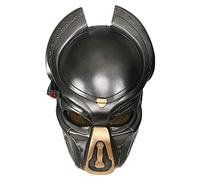MOHDHAF -Hworks Predator Mask Latex Full Face Mask Cosplay Costume Props for Halloween