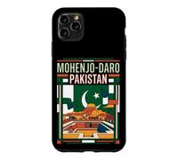 Mohenjo-Daro Pakistan Flag City Retro Art Case for iPhone 11 Pro Max