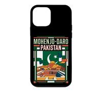 Mohenjo-Daro Pakistan Flag City Retro Art Case for iPhone 12 mini
