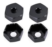 MOHERO 4Pcs 12mm to 14mm Wheel Hex Hub Adapters Aluminum Wheel Spacers for All 1/10 RC Car Truck SCX10 TRX4 Slash Rustler Stampede Granite