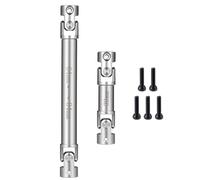 MOHERO SCX24 Center Driveshafts - D-Shaped Hole for 1/24th RC Crawler Cars | Like Axial C10 JLU Bronco Gladiator Deadbolt, Stainless Steel