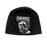 Mohican Skull Beanie The Exploited Black One Size