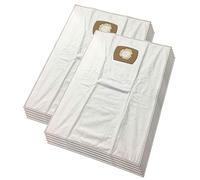 MohMus 10 Microfiber Vacuum Cleaner Dust Bags For Simpa 30 L Container, STIHL SE 122, 122 E