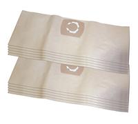 MohMus 10 Vacuum Cleaner Dust Bags For Kärcher A2224 pt, A2231 pt, A2231pt, A2234 pt, A2234pt, A2236 X pt, A2251 Me, A2251Me, A2254 Me, A2254Me