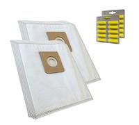 MohMus SET 20 Air Fresheners + 20 Vacuum Cleaner Dust Bags For NILFISK GM 200, 210, 300, 310, 320, 330, 400, 420, GM200, GM200E, GM300, GM400 Serie