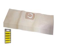 MohMus SET 5 Air Fresheners + 5 Vacuum Cleaner Dust Bags For Kärcher K3000 Plus, SE4001, SE4002, WD 3.300 ME, WD3.200, WD3.300 M, WD3.500 P
