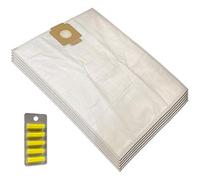 MohMus SET 5 Air Fresheners + 5 Vacuum Cleaner Dust Bags For Kärcher T 12/1 - T 15/1 - T 17/1 - T12/1 - T15/1 - T17/1-6.904-312.0, 6.904-315.0, 6.907-017