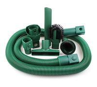 MohMus Staubsaugerzubehörset Schlauchset | 7-teilig | Saugschlauch mit Düsenset Bürstenset passend für Vorwerk Kobold VK 118, 119, 120, 121, 122, 130, 131, 135, 136, 140, 150, 200 Staubsauger