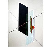 Moholy-Nagy A IX Constructivist Abstract Painting Unframed Wall Art Print Poster Home Decor Premium