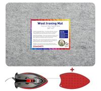 MOHOM 17" x 13.5" Wool Pressing Mat 100% New Zealand Felted Wool Ironing Mat Pad Blanket for Quilter, Sewing, Quilting Supplies and Notions