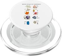 Mohs Scale Of Hardness Geology Geologist Rock Collector PopSockets PopGrip for MagSafe