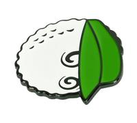 MOHUIED Ball Hat Clip Marker Rust Resistant Golfer Gift Exquisite Workmanship Clip Marker Zinc Alloy for Court for Women for Men and Women(Green)