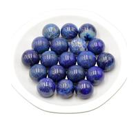 MOHUIED Fish Tank Gravel Stones 16mm Stone Agate Gemstone Polished Sphere Reiki Healing Crystal Rocks Ball Mineral Collection Decoration(Color 17,10pcs)