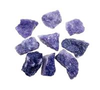 MOHUIED Fish Tank Gravel Stones Amethyst Crystal Raw Stone Quartz Irregular Ore Mineral Specimen Energy Aquarium Decoration Home Decor Gift(Color 26,90-110g)