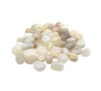 MOHUIED Fish Tank Gravel Stones Carnelian Red Black Agate Gravel Specimen Square Polished Stone Reiki for Aquarium Fish Tank Home Decor(Color 22,500g)