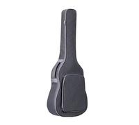 MOHUIED Guitar Bag Guitar Bag Backpack Protective Storage Case Mandolin Waterproof Double Straps Classic Acoustic Cove Thicken Padded(Grey)