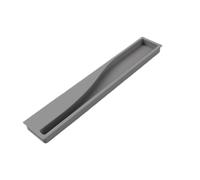 MOHUIED Recessed Handle Cabinet Door Invisible Handle Minimalist White Modern Wardrobe Drawer Long Embedded Slotted Hardware(Color 7)