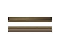 MOHUIED Recessed Handle Closet Door, Cabinet, Drawer Invisible Handle Slotting Embedded Grooving Hidden Push Pull Shift Door(Ga colorr 400mm)